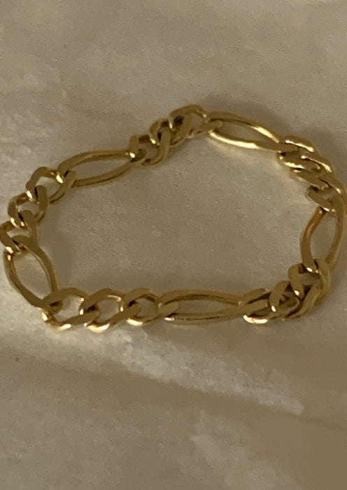 XL figaro chain ring