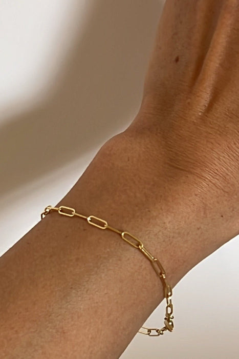 XL paperclip bracelet