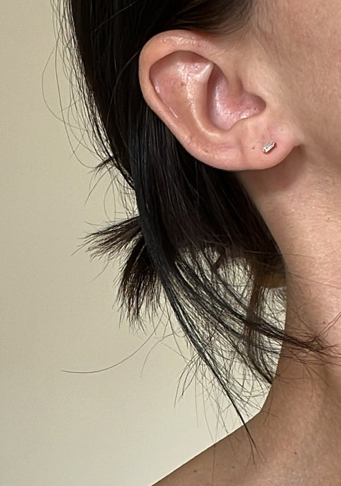 tapered petite studs