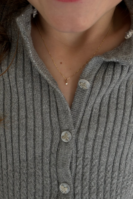 baby birthstone necklace