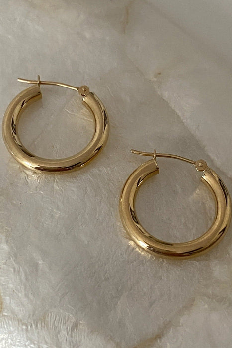 classic staple hoops