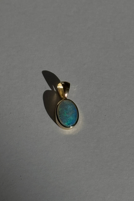 opal heirloom charm