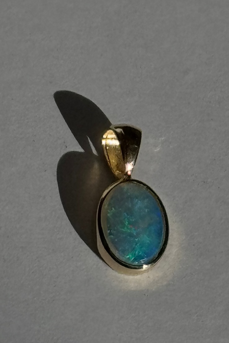 opal heirloom charm