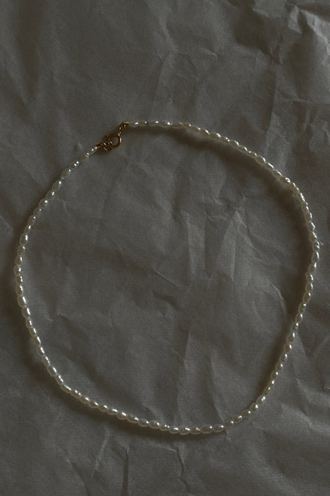 petite pearl anklet