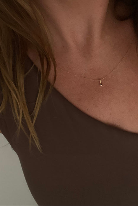 baby black diamond charm