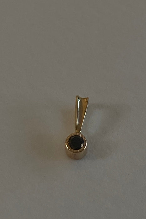 baby black diamond charm