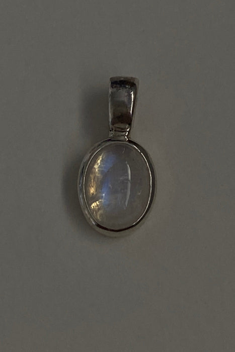 ss puff moonstone charm