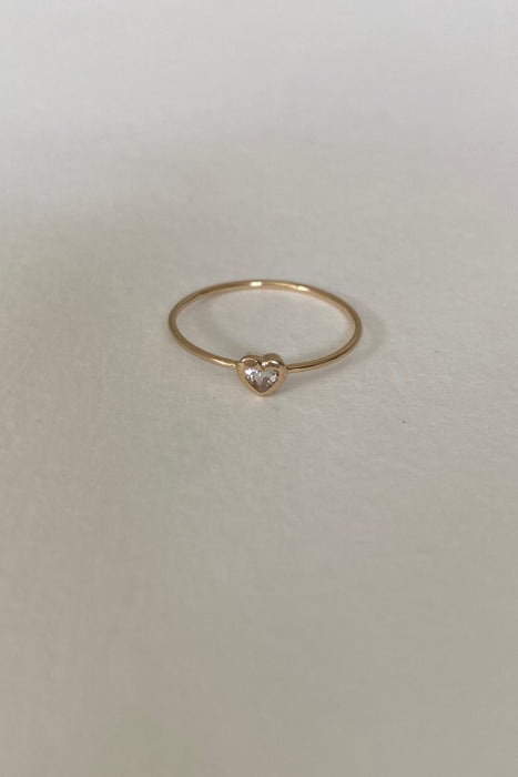 topaz baby heart ring