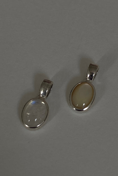 ss puff moonstone charm