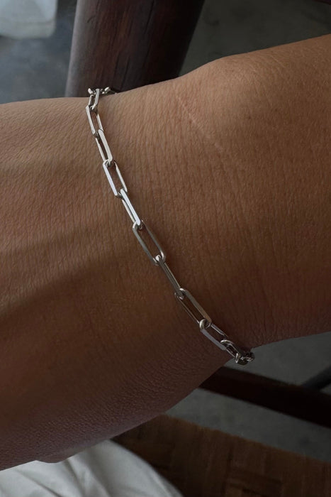 ss paperclip bracelet