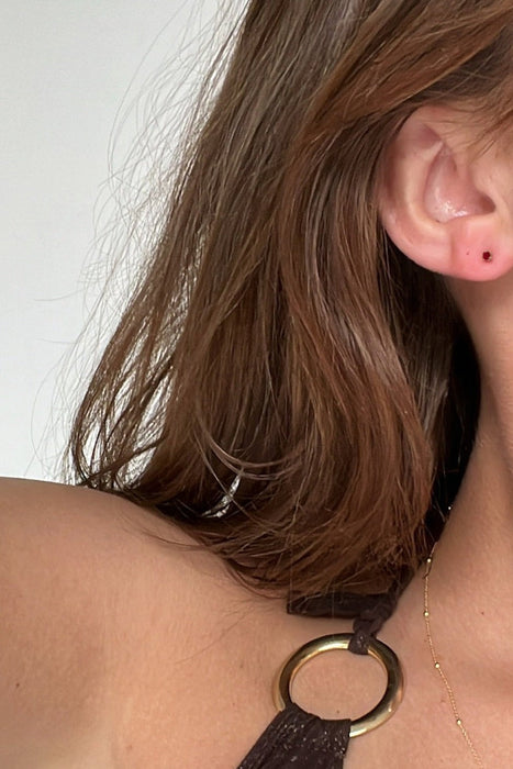 petite ruby studs